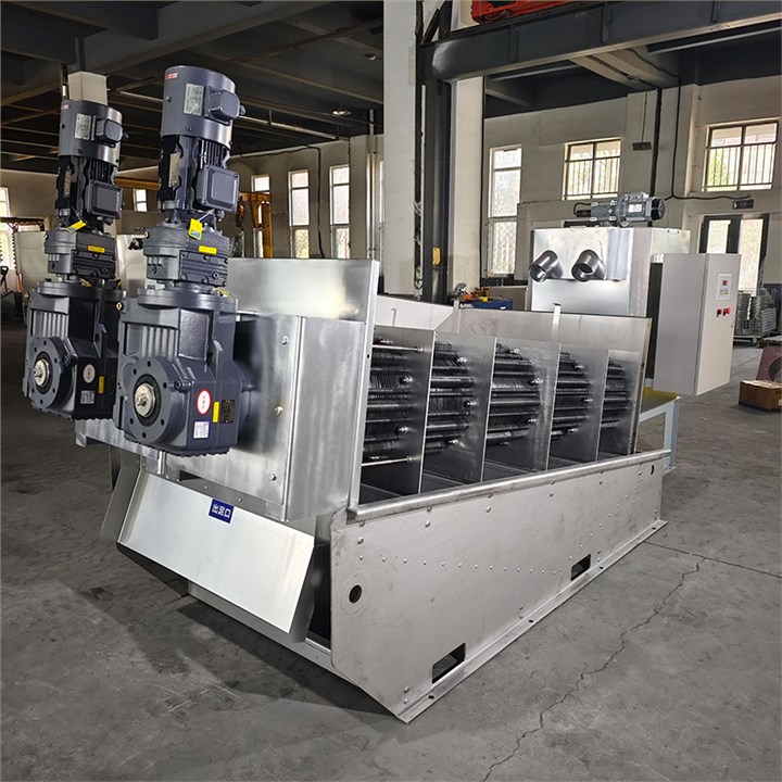 碳纖維疊螺式污泥脫水機